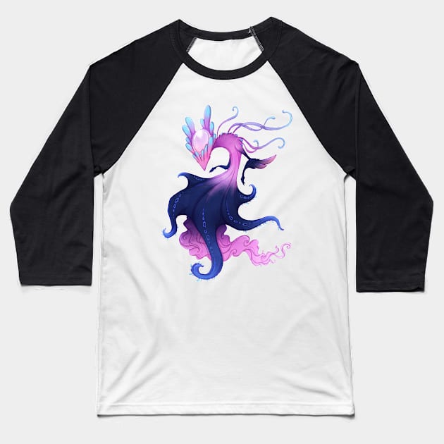 Real Monsters: Anorexia Baseball T-Shirt by zestydoesthings